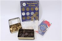 Lot 129 - World - mixed coins and banknotes - to include...