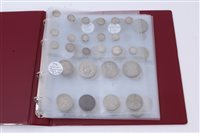 Lot 132 - World - mixed coinage in album - to include...