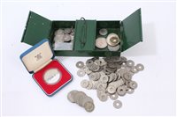 Lot 140 - World - mixed coinage - to include G.B. Silver...