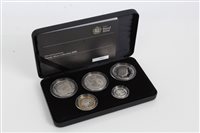 Lot 158 - G.B. The Royal Mint Family Silver Collection...