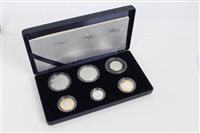 Lot 160 - G.B. The Royal Mint Family Silver Collection...