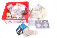 Lot 182 - World - mixed coins and banknotes (qty)