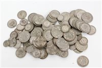 Lot 199 - G.B. mixed pre-1947 silver coins (estimated...