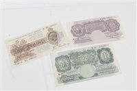 Lot 205 - G.B. banknotes - to include Third Bradbury...