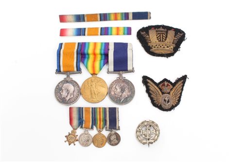 Lot 512 - First World War Royal Navy Long Service and...