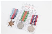 Lot 523 - Second World War 1939 - 1945 Star, named to...
