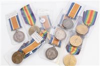 Lot 532 - Six First World War pairs - comprising War and...