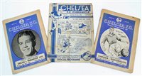 Lot 2466 - Football Programmes - Chelsea 1936 3rd Oct V...