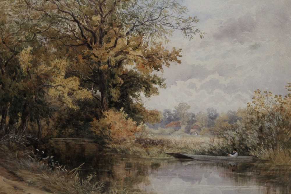 Lot 1176 - John Carlisle watercolour Dedham