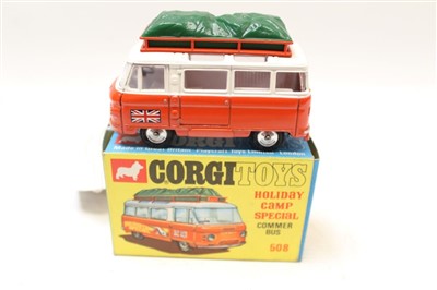 Lot 2708 - Corgi Holiday Camp Special Commer Bus no. 508, boxed