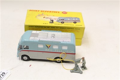 Lot 2729 - Dinky ABC TV Mobile Control Room no. 987, boxed