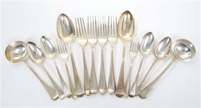 Lot 436 - Various cutlery dates and makers