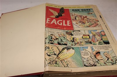Lot 2425 - 1950 – 1951 bound Eagle comics, plus a Best of the 1950s Comic reproduction annual (2)