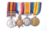 Lot 501 - Boer War / First World War Medal Group