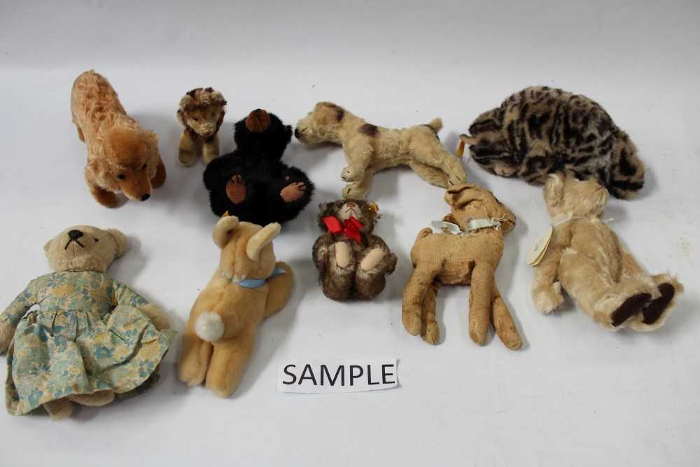 Lot 2876 A Selection of small soft toys including