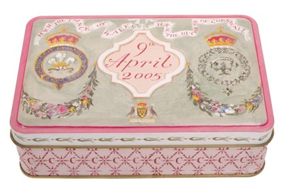 Lot 45 - The Wedding of HRH The Prince of Wales to HRH The Duchess of Cornwall, piece of wedding cake