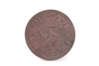 Lot 61 - Isle of Man – mixed copper Halfpenny coins –...