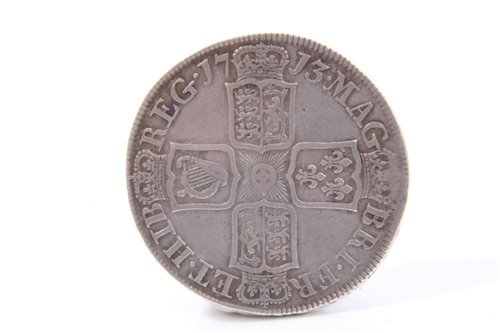 Lot 66 - G.B. Anne silver Half Crown 1713. GF – AVF (1...