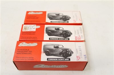 Lot 2755 - Somerville Fordson 5cwt van London Toy Museum, Model Auto (x 2), all boxed (3)