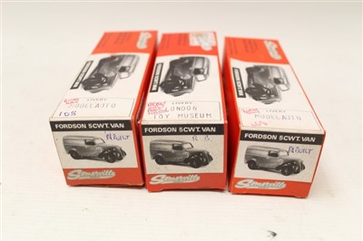 Lot 2755 - Somerville Fordson 5cwt van London Toy Museum, Model Auto (x 2), all boxed (3)