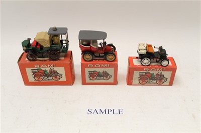 Lot 2761 - Selection of Rami diecast models by JMK, France – all boxed (22)