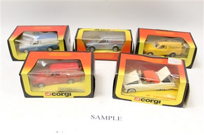 Lot 2770 - Diecast boxed selection of Corgi models in window boxes (21)