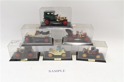 Lot 2778 - Selection of boxed plastic models – including Norev, Minialuxe, Micro Miniatures (Spain), plus others – including unboxed models (qty)