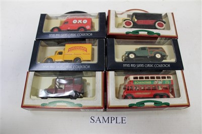 Lot 2784 - Selection of boxed Matchbox Models of Yesteryear – including larger sets (maroon and straw boxes) (qty)