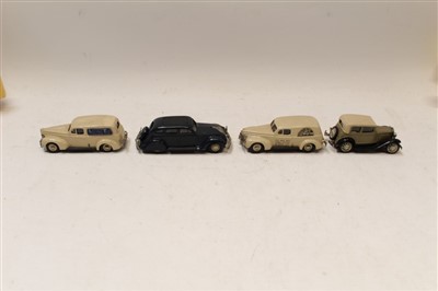 Lot 2788 - Diecast Brooklin Models 1940 Ford Sedan Delivery Lamberts, Model Auto, Ford Model A, 1934 Chrysler Air Flow – all boxed (4)