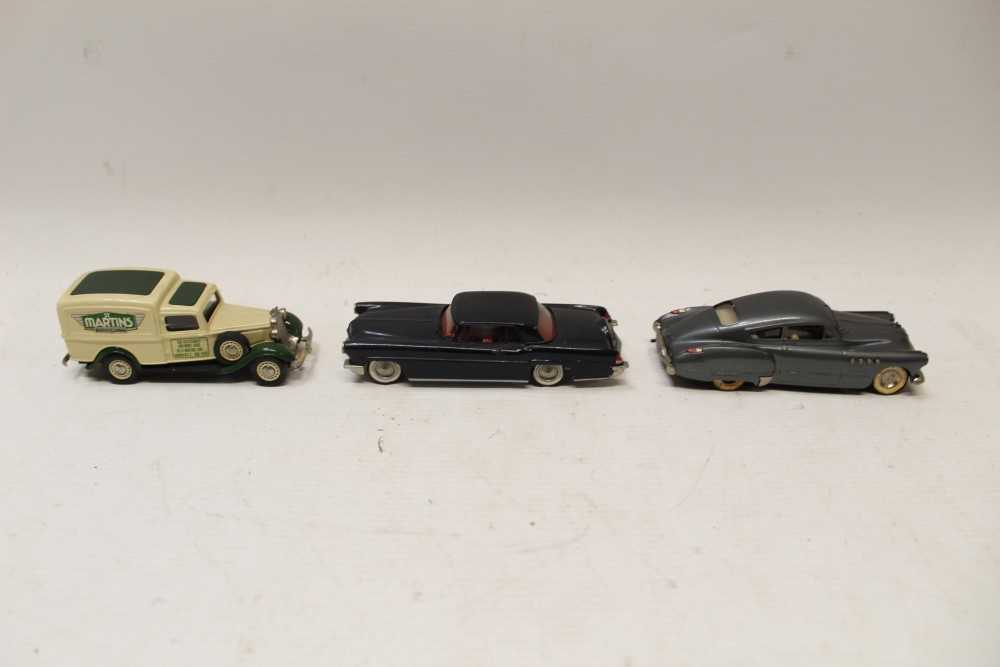 Lot 2789 - Diecast Brooklin Models 1956 Lincoln Continental MkII, 1949 Buick Roadmaster, 1936 Dodge Van St Martins – all boxed (3)