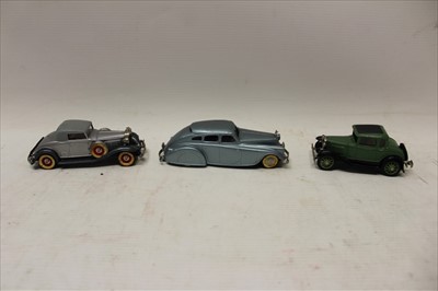 Lot 2845 - Diecast Brooklin Models 1930 Ford Model A Coupe, 1932 Packard Light 8, 1933 Pierce Arrow Silver Arrow – all boxed (3)