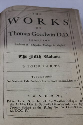 Lot 2478 - Books - (Luther) Commentary on Saint Paul's