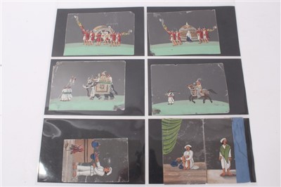 Lot 1009 - 19th century Indian Mica pictures