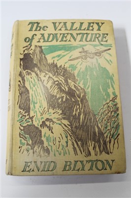 Lot 2459 - Enid Blyton Books  included signed 1947 The Valley of Adventure and other books