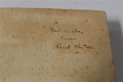 Lot 2459 - Enid Blyton Books  included signed 1947 The Valley of Adventure and other books