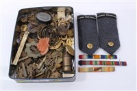 Lot 508 - Group of Various British military cap badges and buttons