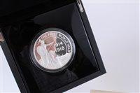 Lot 12 - G.B. The Royal Mint 100th Anniv. of The First World War Silver Proof Five-Ounce £10 coin 2014 – in case of issue with Certificate of Authenticity (1 coin)