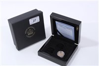 Lot 27 - Tristan Da Cunha – London Mint Office Double Jubilee gold Half Sovereign 2012 (N.B. part of Series III set) – boxed with Certificate of Authenticity (1 coin)