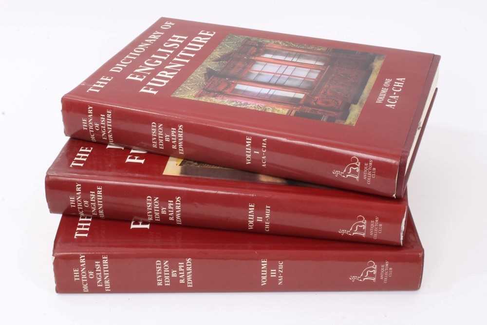 Lot 820 - Three volumes - The Dictionary Of English Furniture