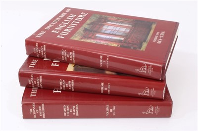 Lot 1028 - Three volumes - The Dictionary Of English Furniture