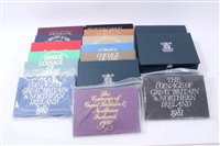 Lot 49 - G.B. mixed coinage – to include Royal Mint Proof Sets 1970 – 1987 (inclusive), silver Threepences and others (qty)