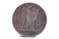 Lot 90 - France – Louis XVI silver Ecu 1792A.  GVF (1 coin)