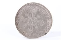 Lot 91 - France – Louis XIV silver Ecu 1704L (N.B. ghosting from original host coin visible on both obverse and reverse of coin), otherwise GVF (1 coin)