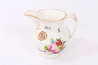 Lot 183 - Early 19th century Prattware Admiral Nelson and Berry jug and three other 19th century jugs