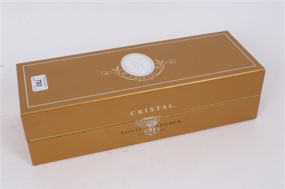 Lot 793 - Champagne - one bottle, Louis Roederer Cristal 2002, in original card case