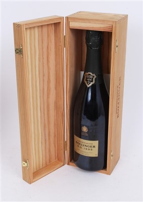 Lot 792 - Champagne - one bottle, Bollinger R.D. 1995, in owc