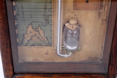 Lot 1287 - 19th century Admiral Fitzroy barometer