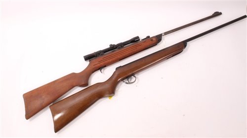 Lot 917 - BSA Meteor .177 Calibre Rifle together with a BSA .177 Air Rifle with Scope