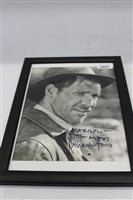 Lot 2487 - Autograph - Harrison Ford actor - hand-signed...