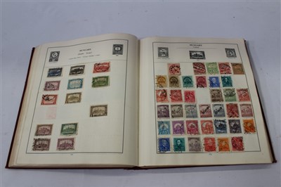 Lot 2555 - Stamps GB and World  in stockbook and albums